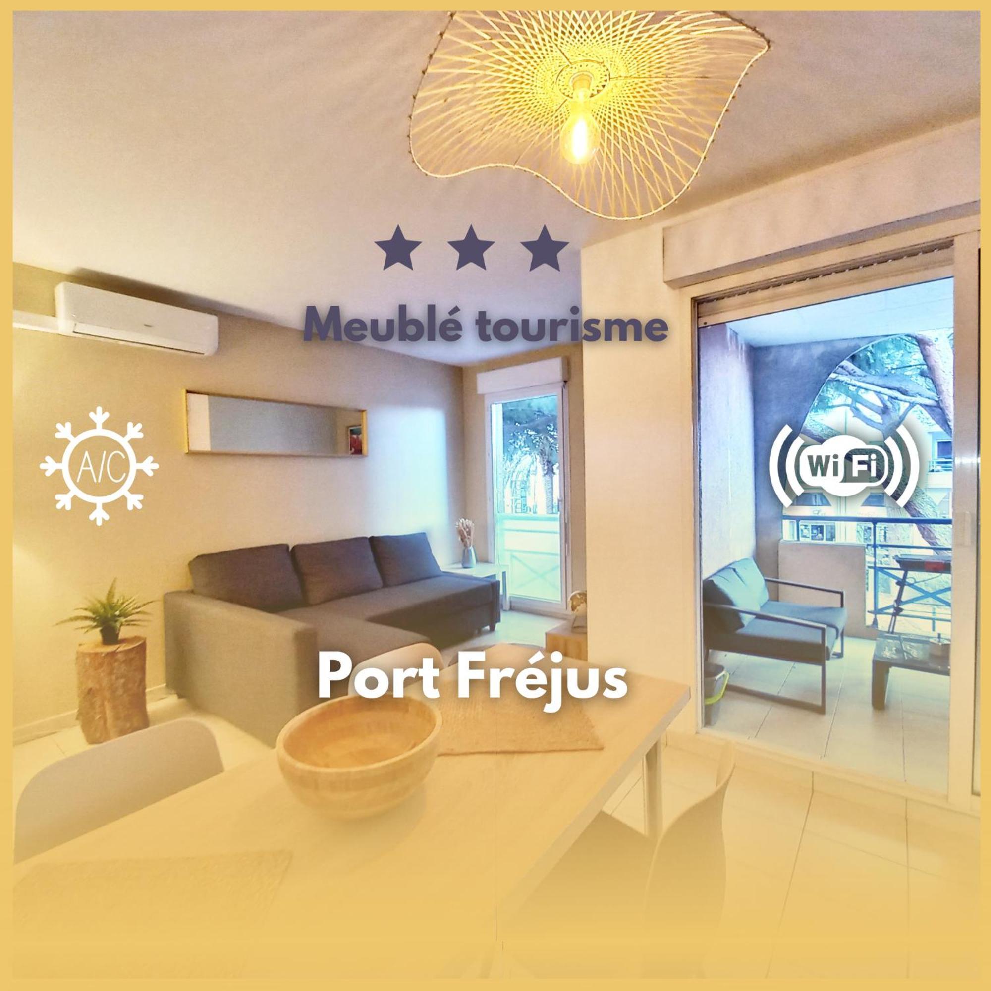 Port Frejus - Tout A Pied - Wifi - Clim Zewnętrze zdjęcie